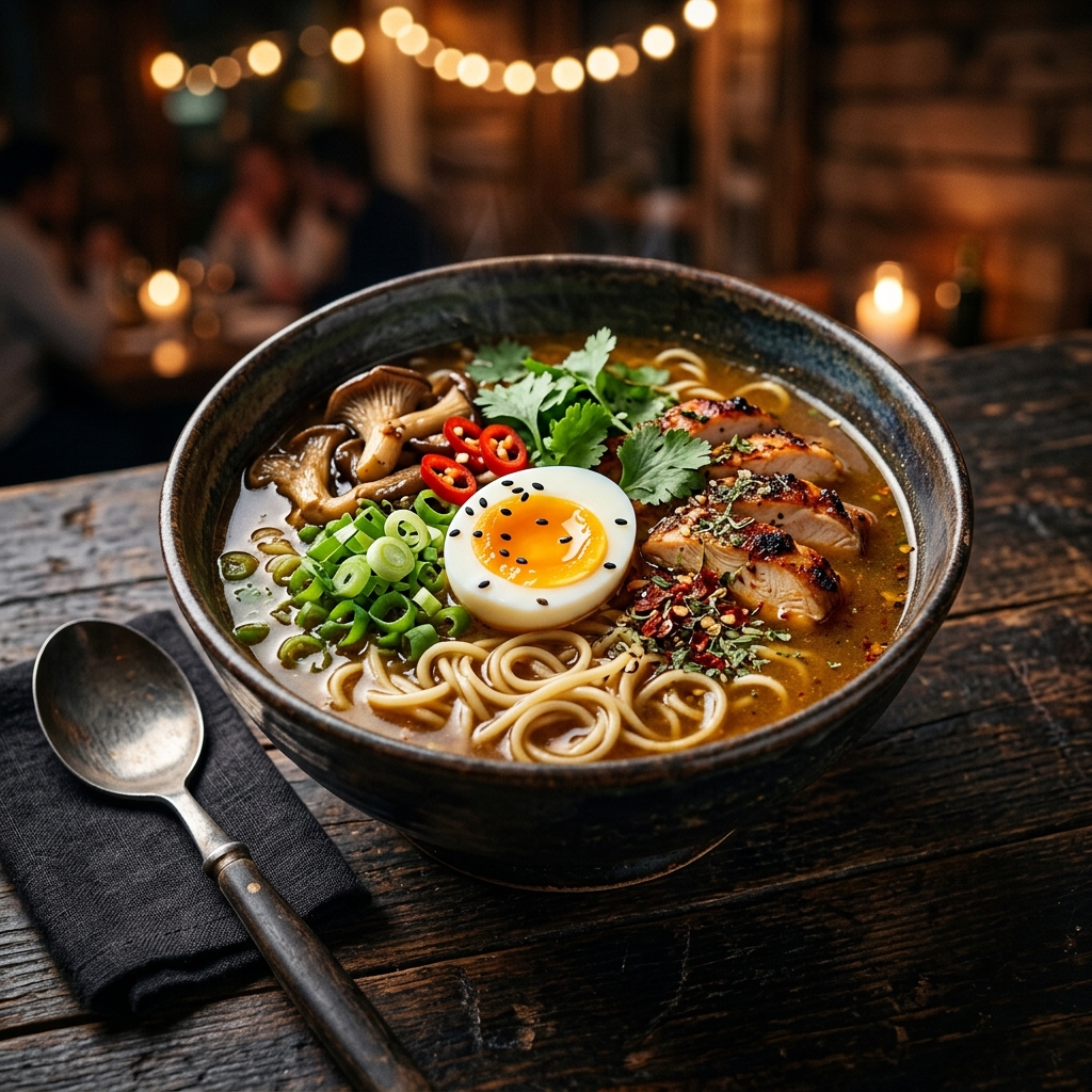 Chicken Ramen Pepper Soup