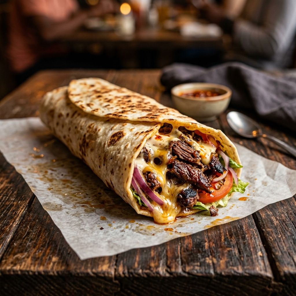 Cheese Beef Shawarma