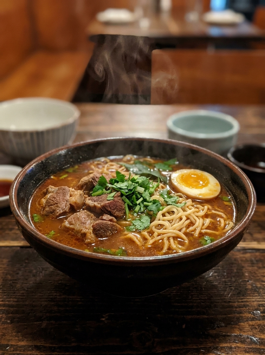 Goat Meat Ramen Pepper Soup